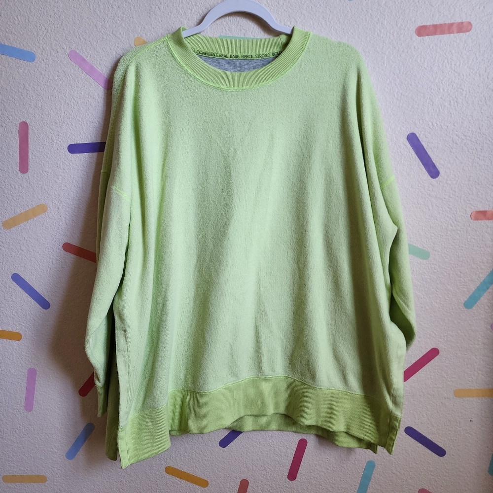 Aerie Light Green Sweatshirt